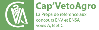 Se préparer aux concours d'accès aux ENV (Ecoles Nationales Vétérinaires) et aux ENSA (Ecoles Nationales Supérieures d'Agronomie) voies A,B et C à Paris, Lyon, Bordeaux, Toulouse, Lille